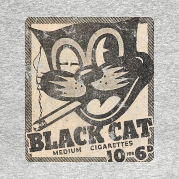 Black Cat Cigarettes by leojohnart@gmail.com